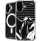 Disney Villains Maleficent Black and White iPhone 17 MagSafe Case