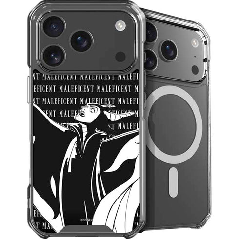 Disney Villains Maleficent Black and White iPhone 18 Pro Max MagSafe Case