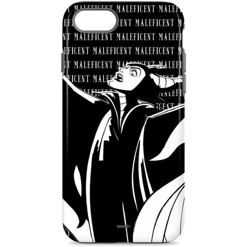 Disney Villains Maleficent Black and White iPhone Cases