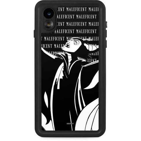 Disney Villains Maleficent Black and White iPhone Cases