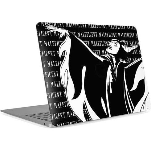 Disney Villains Maleficent Black and White Apple MacBook Air Skin