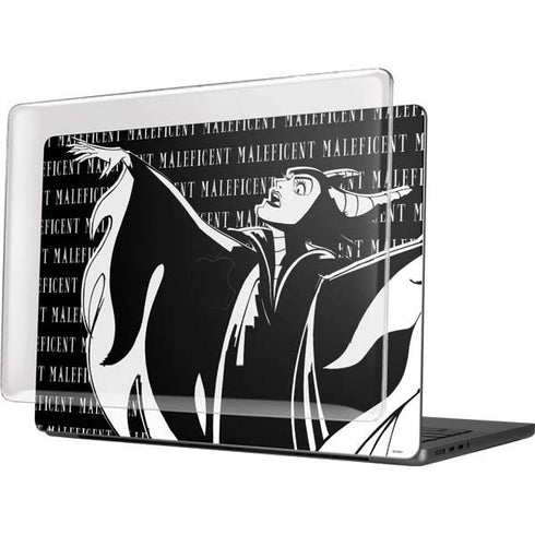 Disney Villains Maleficent Black and White MacBook Pro 14in (2021-24) Case plus Skin