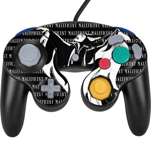 Disney Villains Maleficent Black and White Nintendo Skins