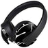 Disney Villains Maleficent Black and White PlayStation 4 Gold Wireless Headset Skin