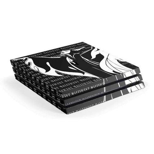 Disney Villains Maleficent Black and White PlayStation PS4 Skins