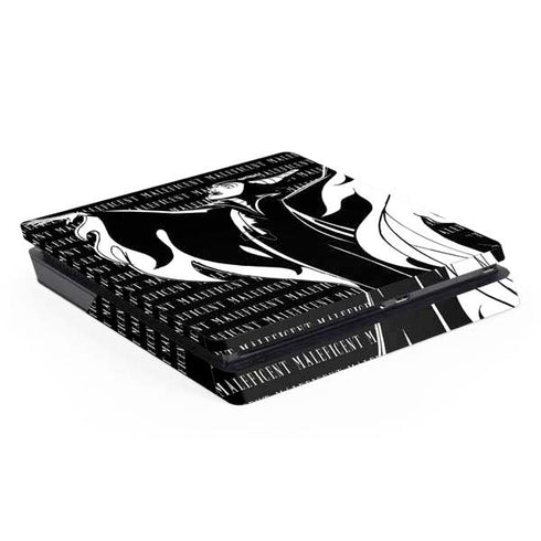 Disney Villains Maleficent Black and White PlayStation PS4 Skins