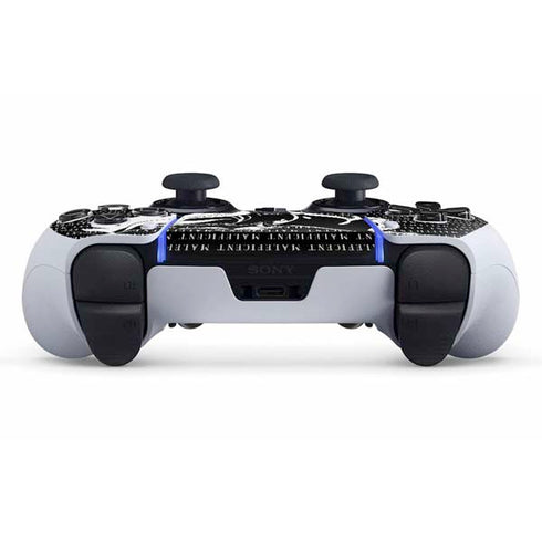 Disney Villains Maleficent Black and White PS5 DualSense Edge Pro Controller Skin