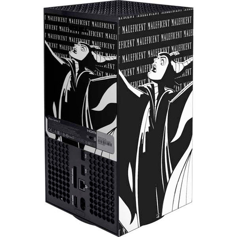 Disney Villains Maleficent Black and White Xbox Series X Bundle Skin