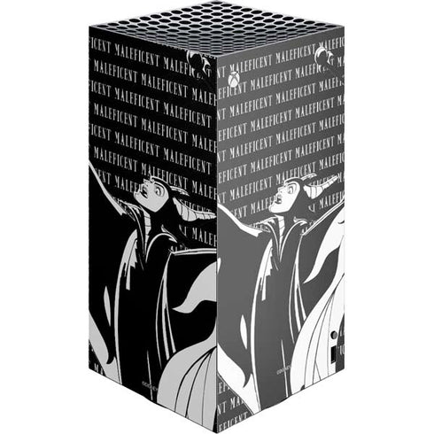 Disney Villains Maleficent Black and White Xbox Series X Skins