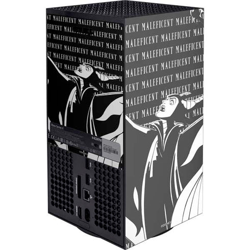 Disney Villains Maleficent Black and White XBox Series X Digital Edition Console Skin