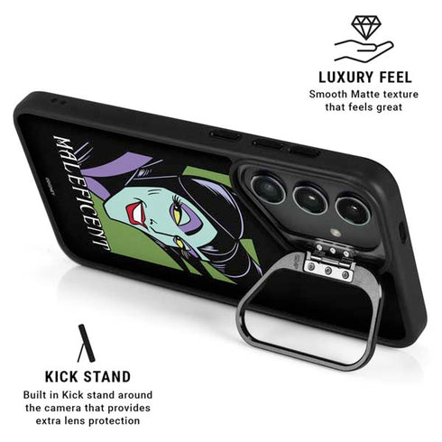 Disney Villains Maleficent Galaxy S25 Kickstand Case