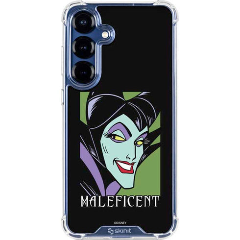 Disney Villains Maleficent Galaxy S25 Clear Case