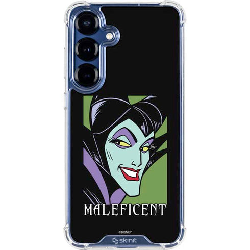 Disney Villains Maleficent Galaxy S25 Plus Clear Case