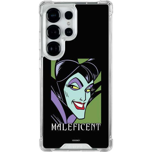 Disney Villains Maleficent Galaxy S25 Ultra Clear Case