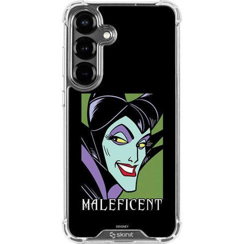 Disney Villains Maleficent Galaxy S26 Plus Clear Case