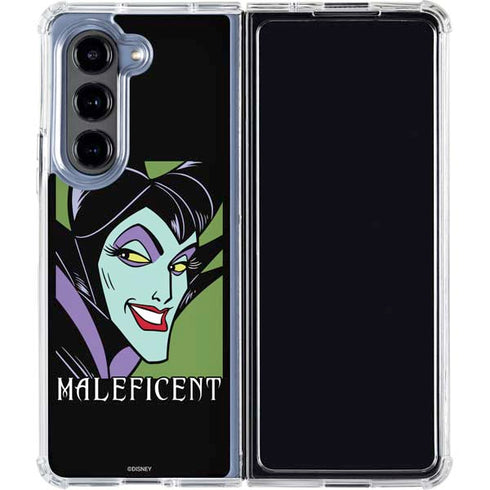 Disney Villains Maleficent Galaxy Z Fold5 5G Clear Case