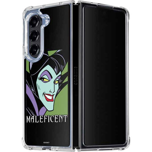 Disney Villains Maleficent Galaxy Z Fold5 5G Clear Case