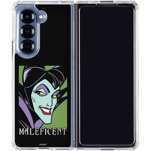 Disney Villains Maleficent Galaxy Z Fold6 Clear Case