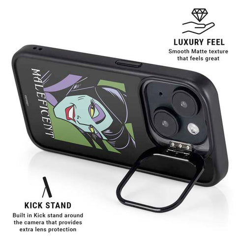 Disney Villains Maleficent iPhone 14 Plus Kickstand Case
