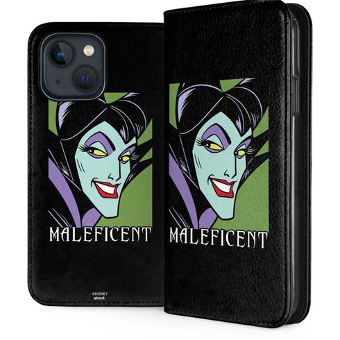 Disney Villains Maleficent iPhone 15 Plus Folio Case