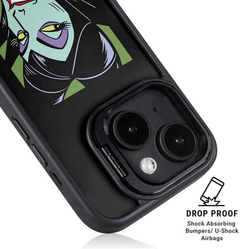 Disney Villains Maleficent iPhone 15 Plus Kickstand Case