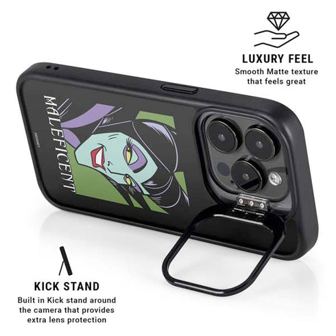 Disney Villains Maleficent iPhone 15 Pro Max Kickstand Case
