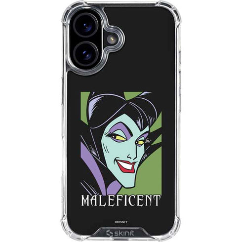 Disney Villains Maleficent iPhone 16 Clear Case