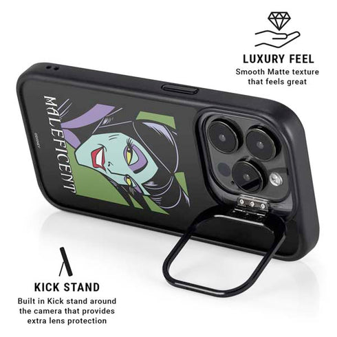 Disney Villains Maleficent iPhone 16 Pro Kickstand Case