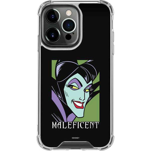 Disney Villains Maleficent iPhone 16 Pro Max Clear Case