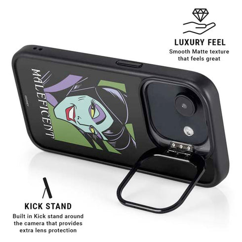 Disney Villains Maleficent iPhone 16e Kickstand Case