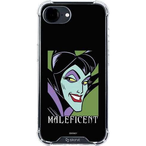 Disney Villains Maleficent iPhone 16e Clear Case