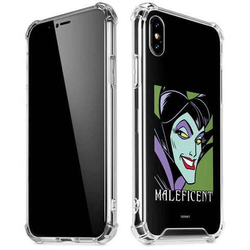 Disney Villains Maleficent iPhone X/XS Clear Case