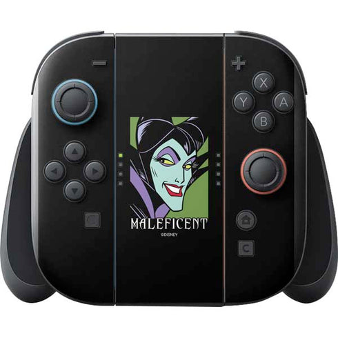 Disney Villains Maleficent Nintendo Switch 2 (2025) with Joy-Con Skin
