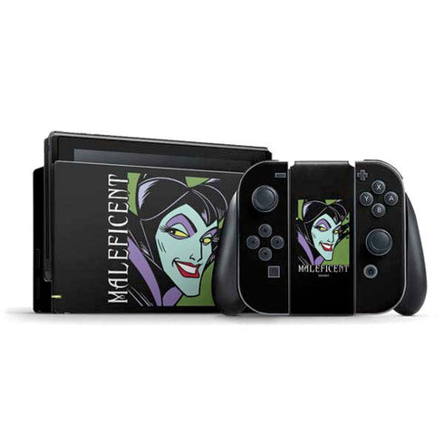 Disney Villains Maleficent Nintendo Skins