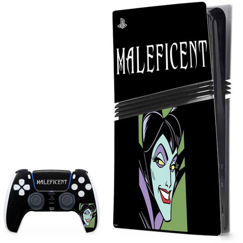 Disney Villains Maleficent PS5 Pro Bundle Skin