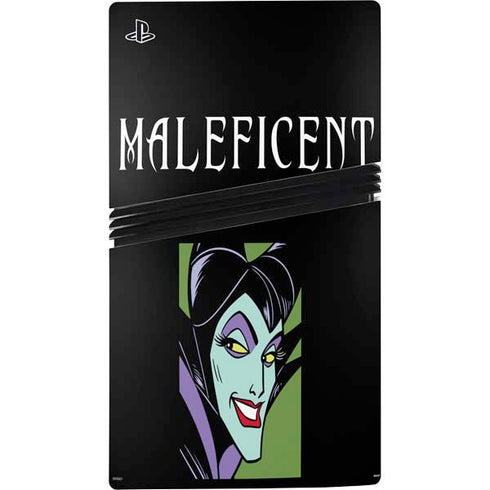 Disney Villains Maleficent PS5 Pro Disk Bundle Skin