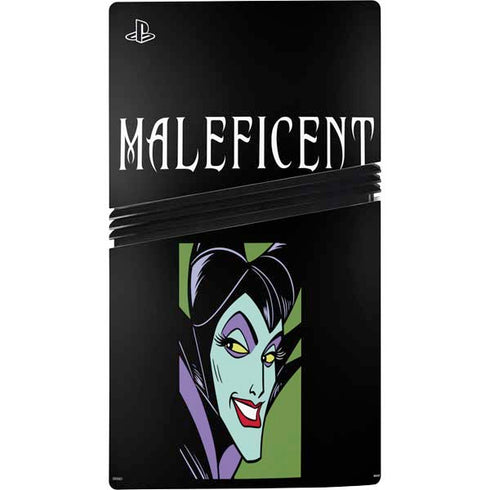 Disney Villains Maleficent PS5 Pro Disk Console Skin