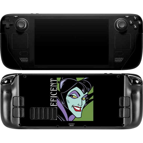 Disney Villains Maleficent Steam Deck Handheld Gaming Computer OLED Skin