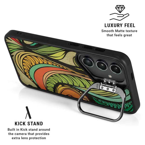 Malestrom 70s Inspired Galaxy S25 Kickstand Case