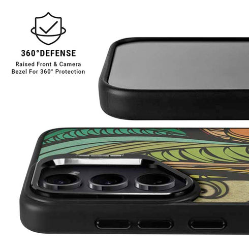 Malestrom 70s Inspired Galaxy S25 Kickstand Case