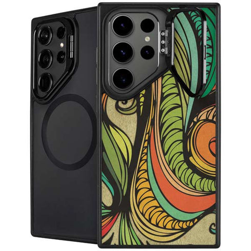 Malestrom 70s Inspired Galaxy S25 Ultra Kickstand Case