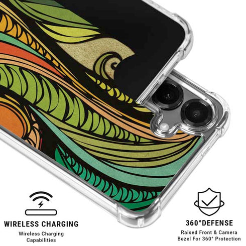 Malestrom 70s Inspired Galaxy S26 Plus Clear Case