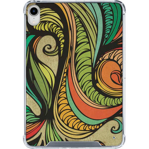 Malestrom 70s Inspired iPad 11th Gen (2025) Clear Case