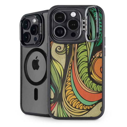 Malestrom 70s Inspired iPhone 13 Pro Max Kickstand Case