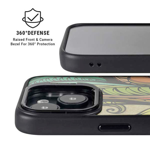 Malestrom 70s Inspired iPhone 14 Kickstand Case