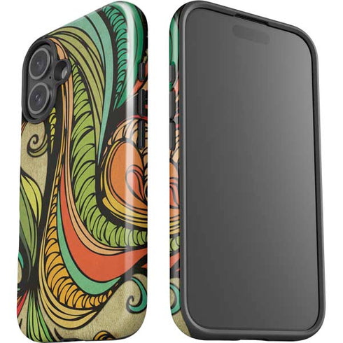 Malestrom 70s Inspired iPhone 16 Impact Case