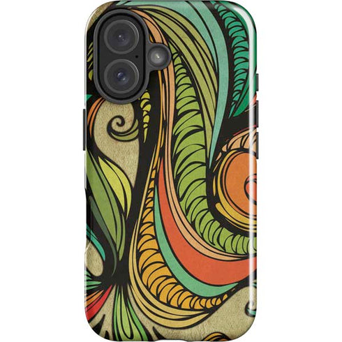 Malestrom 70s Inspired iPhone 16 Plus Impact Case