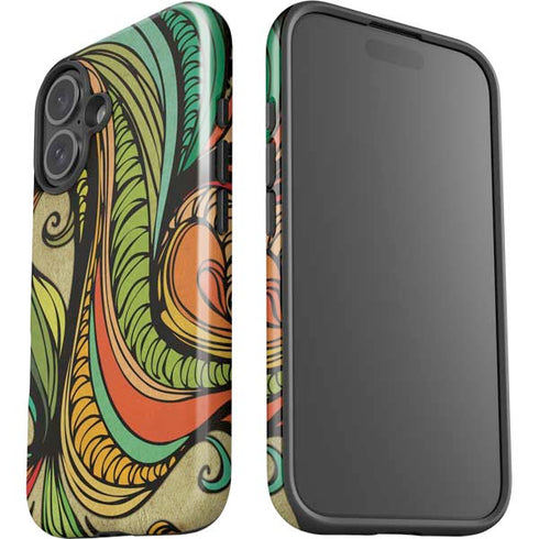 Malestrom 70s Inspired iPhone 16 Plus Impact Case
