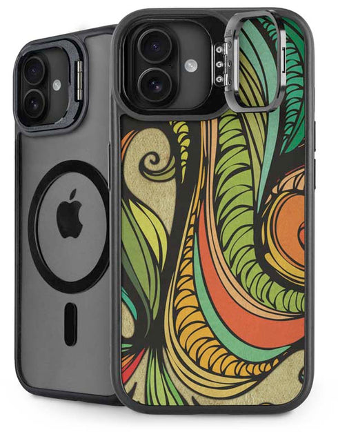 Malestrom 70s Inspired iPhone 16 Plus Kickstand Case