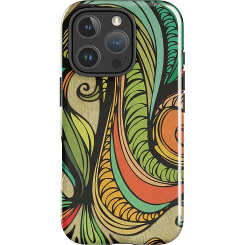 Malestrom 70s Inspired iPhone 16 Pro Impact Case